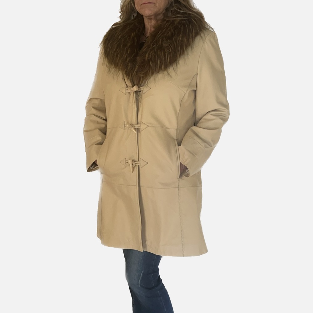 Terry Lewis Classic Luxuries Leather Coat
